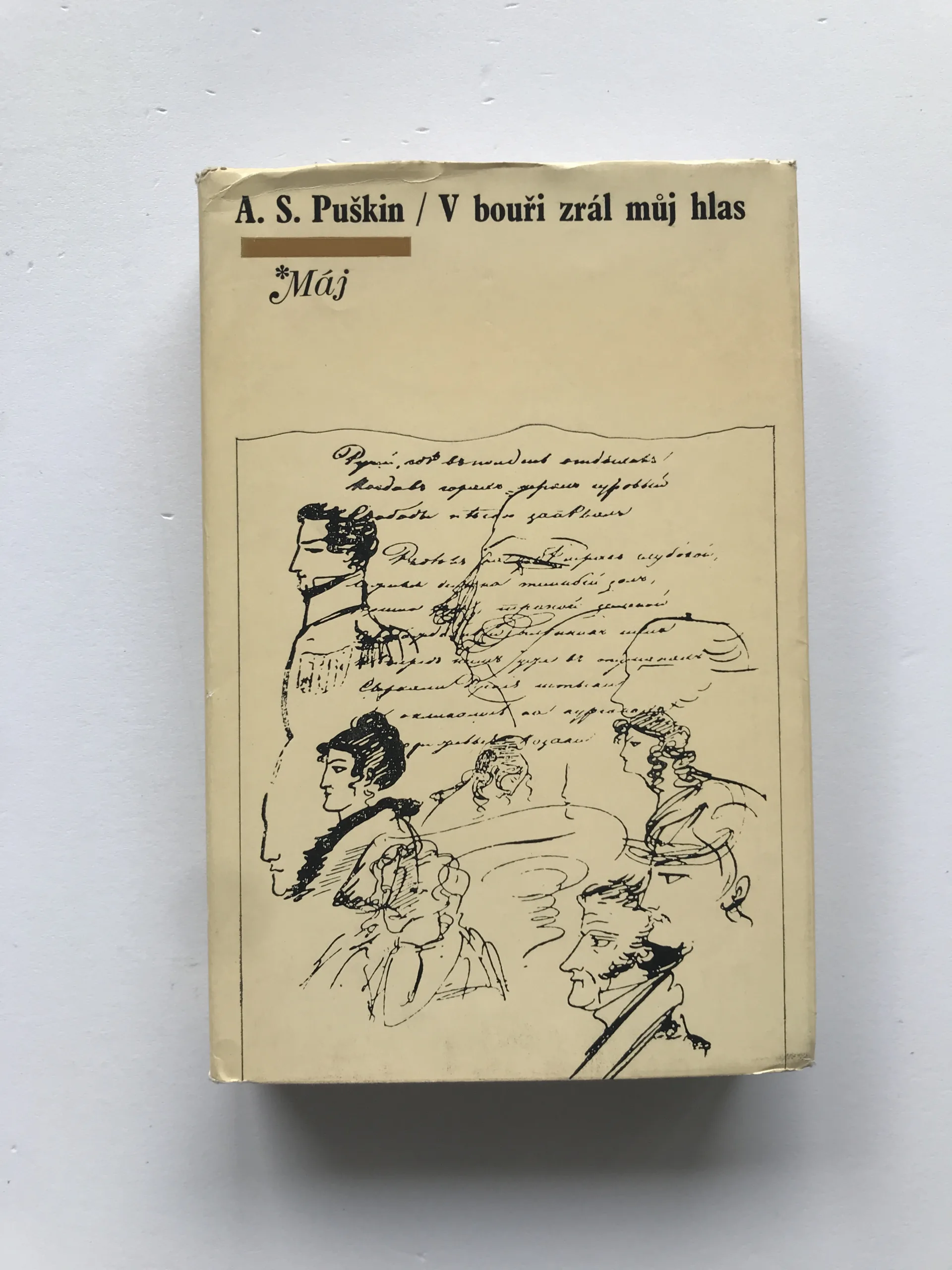 V bouři zrál můj hlas, Alexandr Sergejevič Puškin