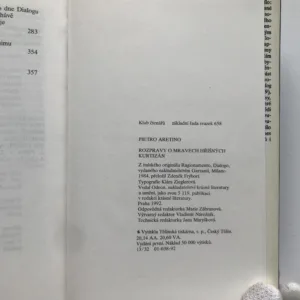 Rozpravy o mravech hříšných kurtizán, Pietro Aretino