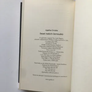 Deset malých černoušků, Agatha Christie