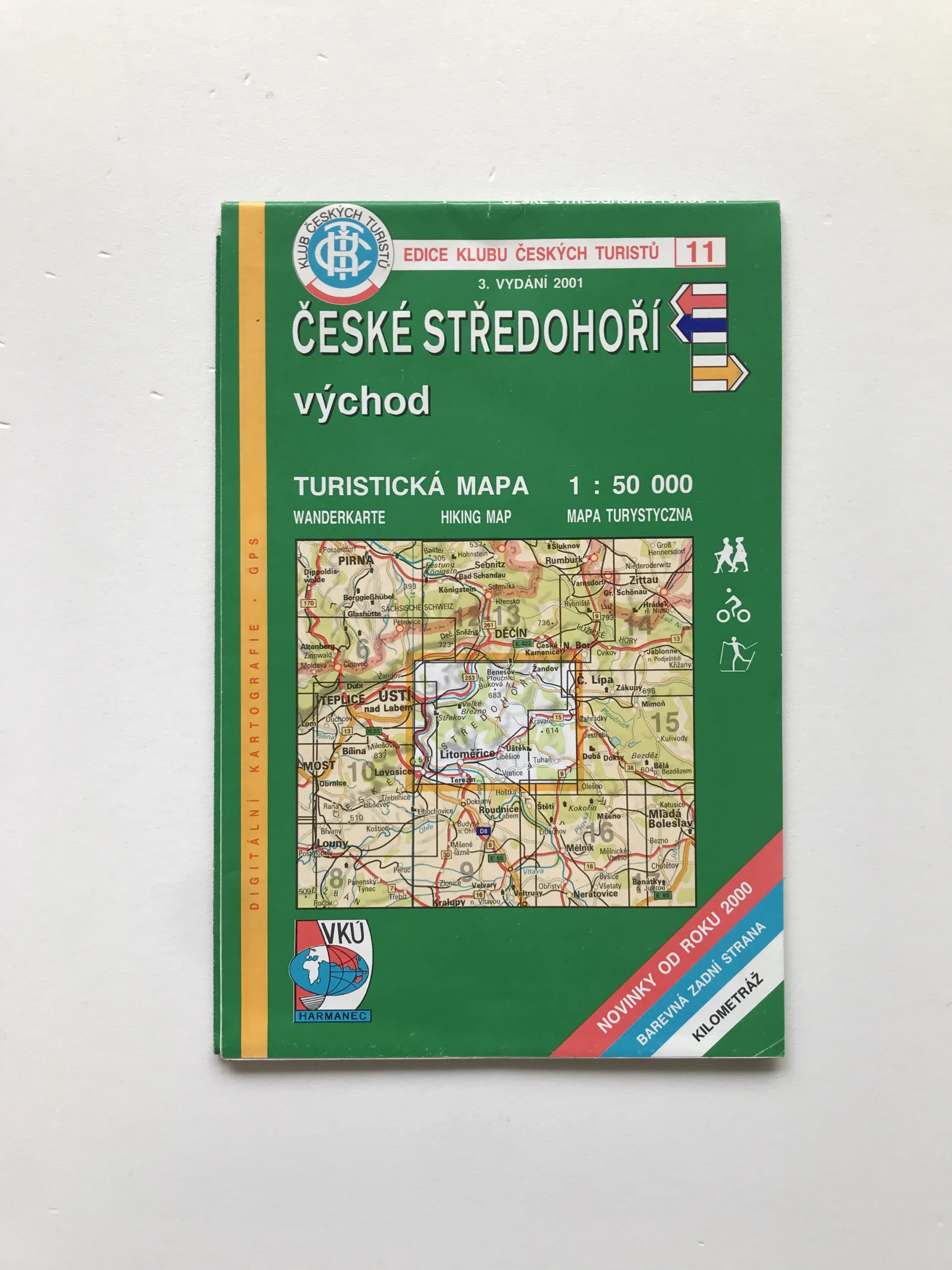 České Středohoří – východ (1:50 000)