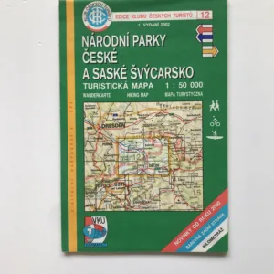 Národní parky České a Saské Švýcarsko (1:50 000)