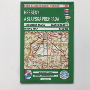 Hřebeny a Slapská přehrada (1:50 000)