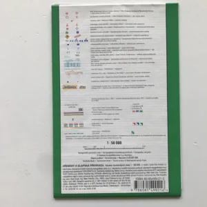 Hřebeny a Slapská přehrada (1:50 000)