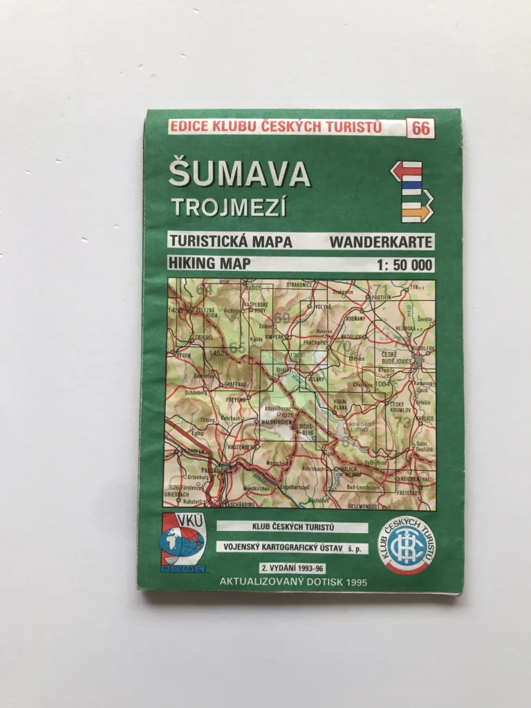 Šumava Trojmezí (1:50 000)