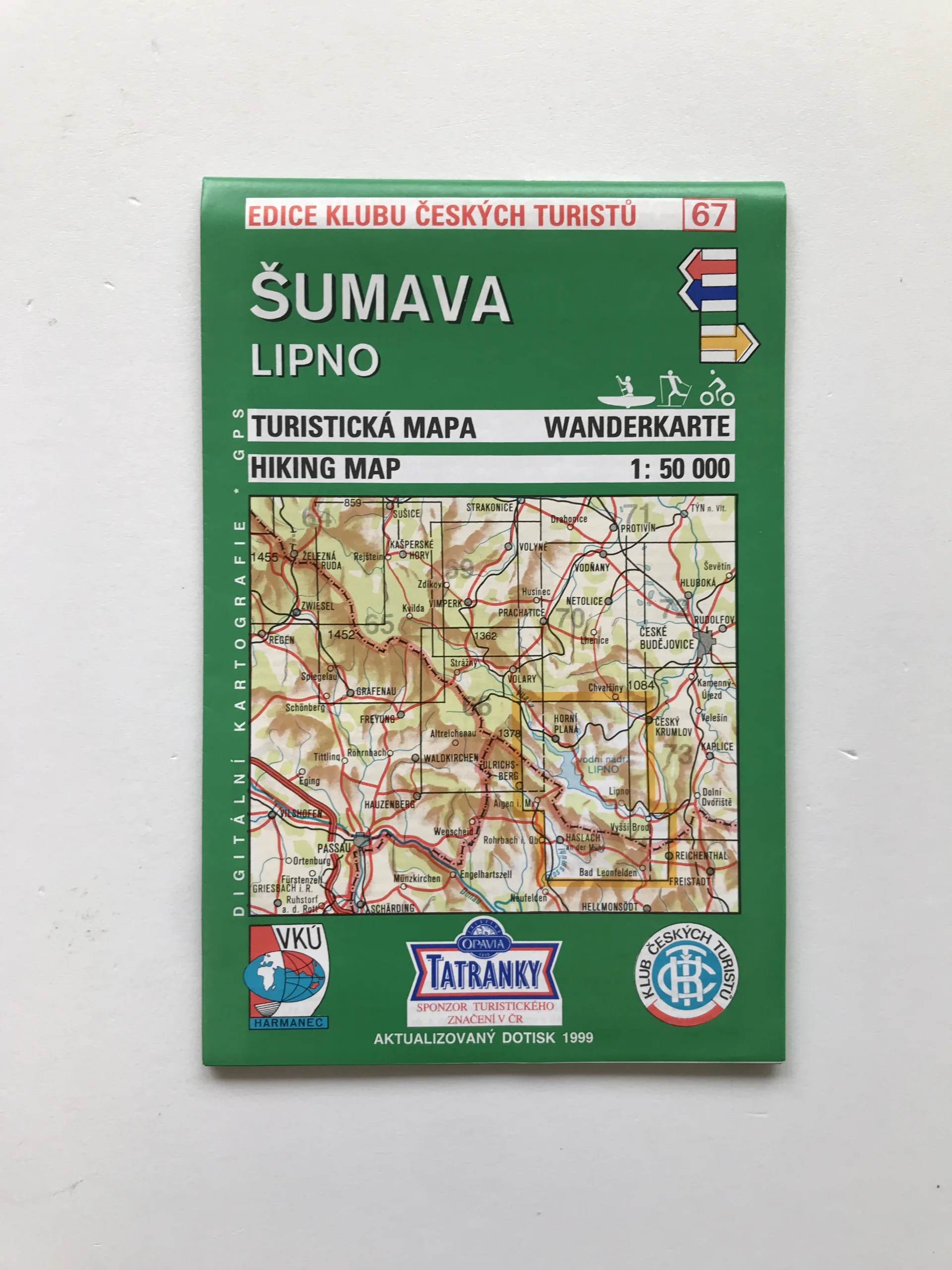 Šumava Lipno (1:50 000)