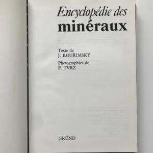 Encyclopédie des minéraux, Jiří Kouřimský, František Tvrz