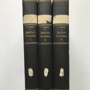 Bedřich Smetana 1-3, Zdeněk Nejedlý