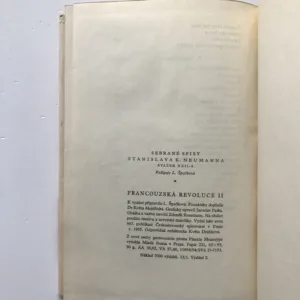 Francouzská revoluce 1-3, Stanislav Kostka Neumann