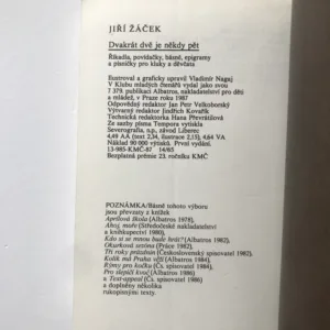 Dvakrát dvě je někdy pět, Jiří Žáček