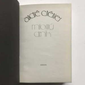 Milostný deník, André Chénier