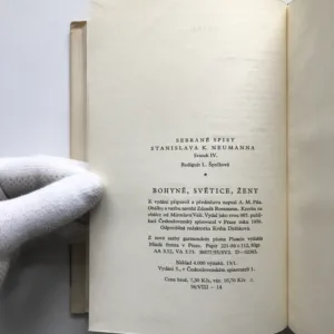 Bohyně, světice, ženy, Stanislav Kostka Neumann