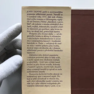 Komu zvoní hrana, John Donne