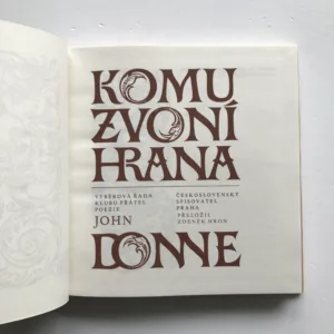 Komu zvoní hrana, John Donne