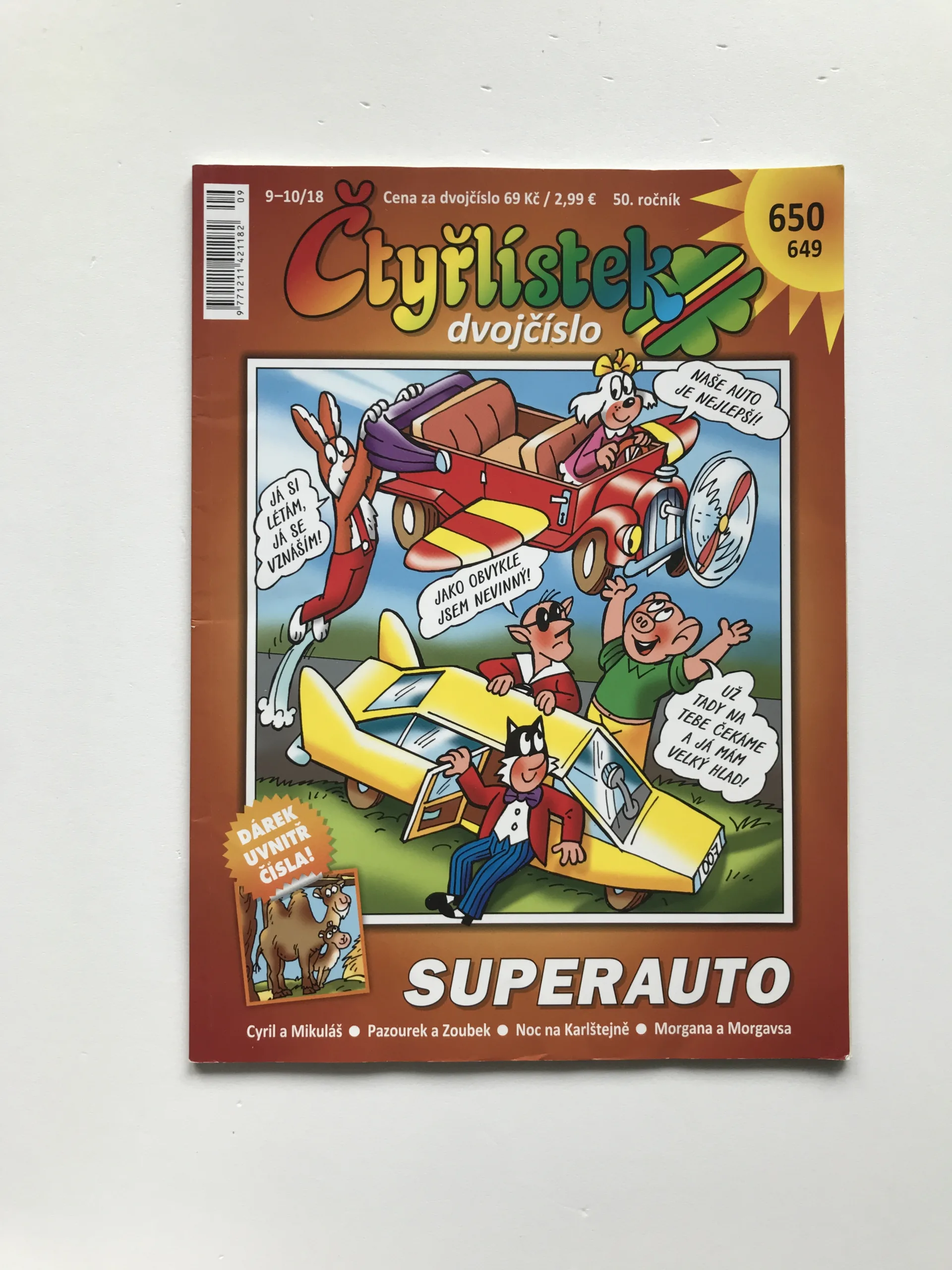 Čtyřlístek 649/650 (dvojčíslo), Jaroslav Němeček, kolektiv autorů