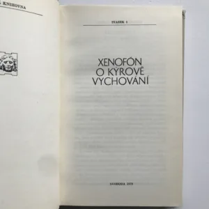 O Kýrově vychování, Xenofón