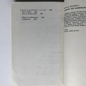 Dvakrát do Kamerunu, Gerald Durrell, Adolf Born