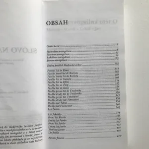 Slovo na cestu (Moderní překlad Nového zákona pro třetí tisíciletí)