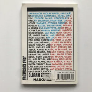 Nadoraz o životě, o umění, o době, Olbram Zoubek, Jana Klusáková