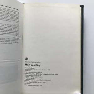 Hory a nížiny (Zeměpisný lexikon ČSR)