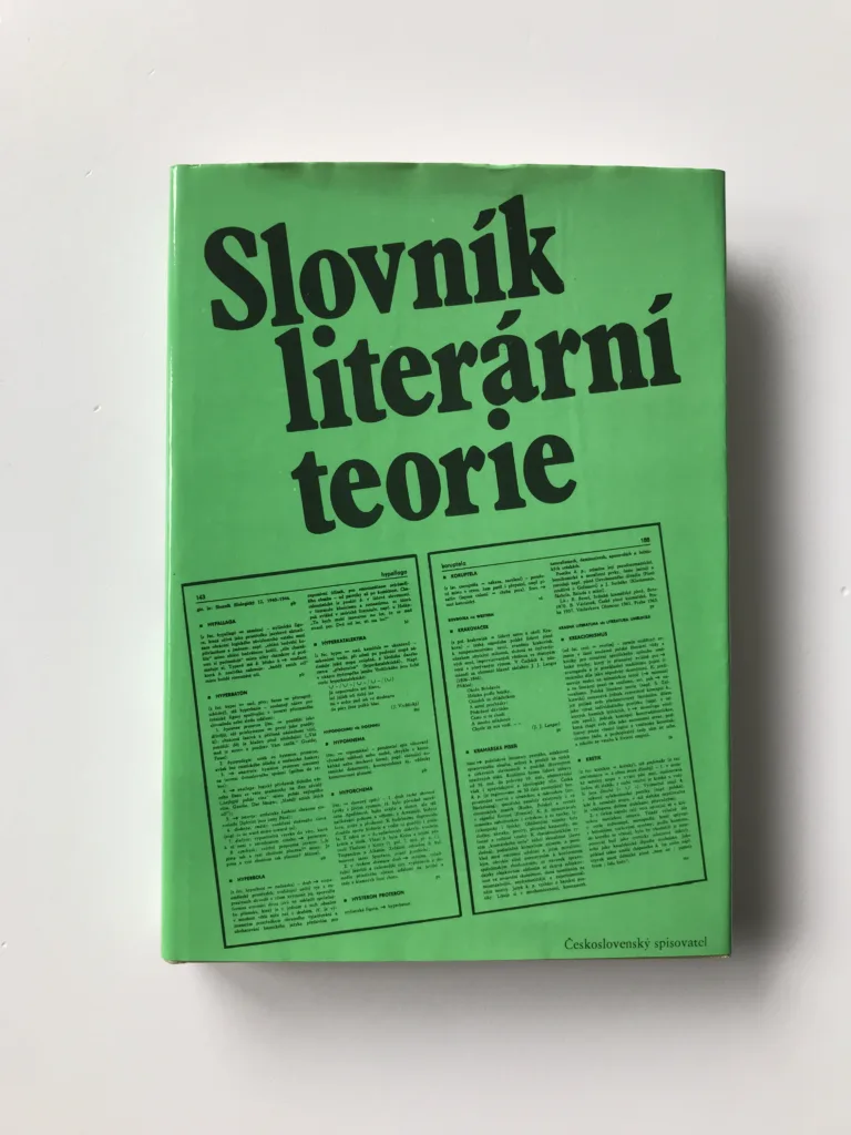 Slovník literární teorie, Štěpán Vlašín, kolektiv autorů