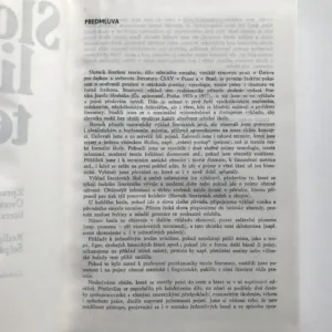 Slovník literární teorie, Štěpán Vlašín, kolektiv autorů