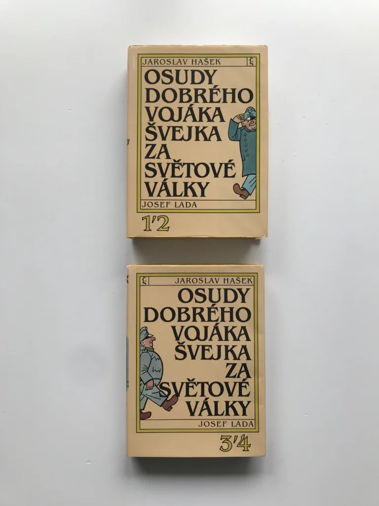 Osudy dobrého vojáka Švejka za Světové války 1-4, Jaroslav Hašek