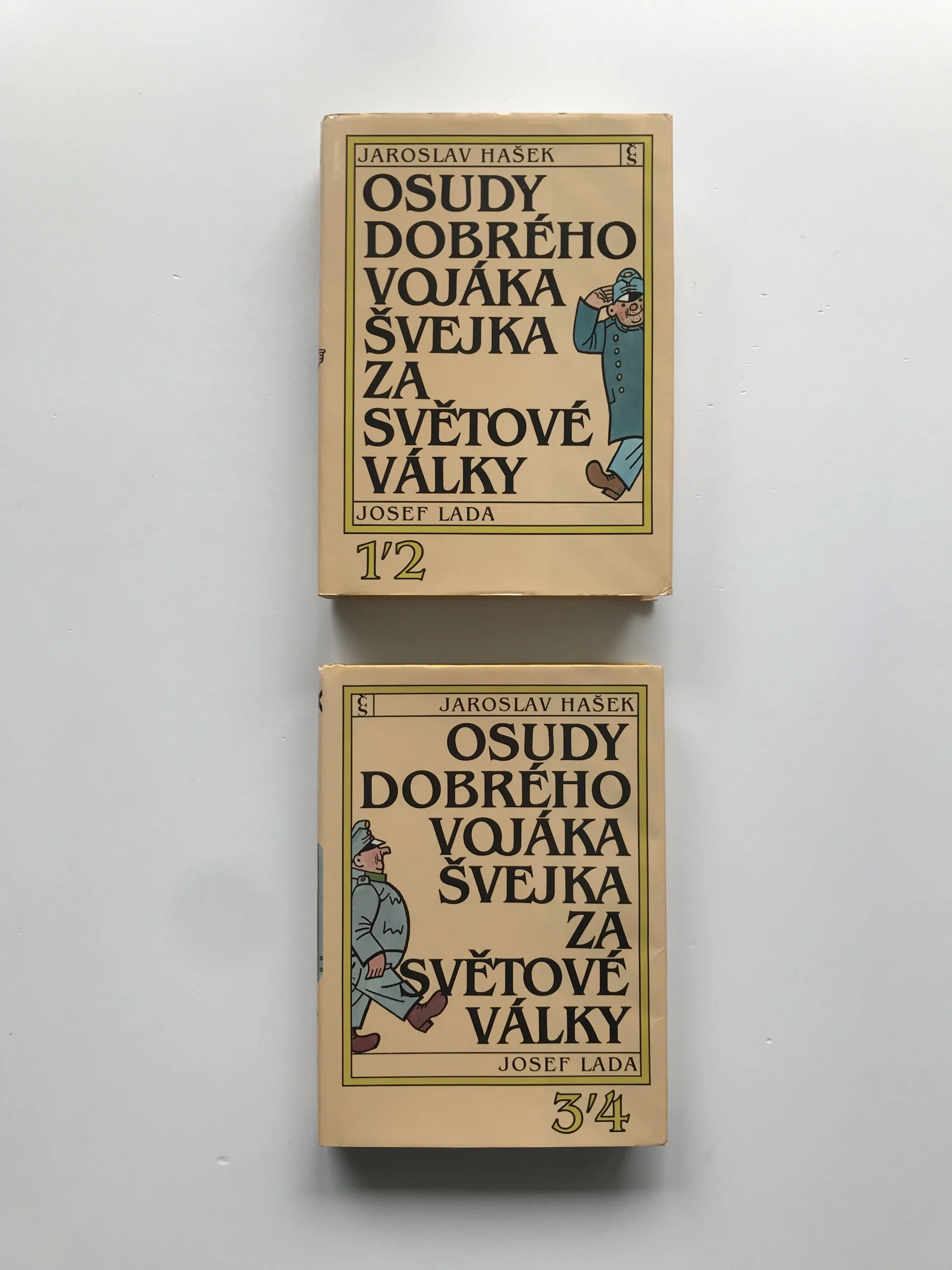 Osudy dobrého vojáka Švejka za Světové války 1-4, Jaroslav Hašek