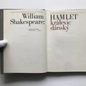 Hamlet, kralevic dánský, William Shakespeare, Josef Šíma