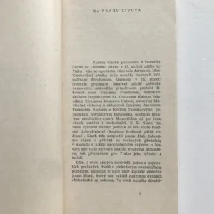 Egon Ervín Kisch, Danica Kozlová, Jiří Tomáš