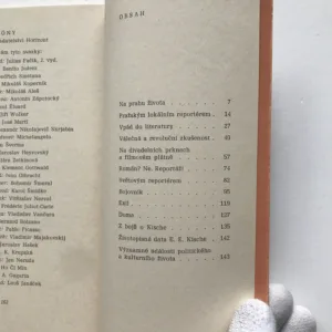 Egon Ervín Kisch, Danica Kozlová, Jiří Tomáš