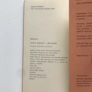 Egon Ervín Kisch, Danica Kozlová, Jiří Tomáš