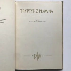Tryptyk z Plawna, Tadeusz Dobrzeniecki