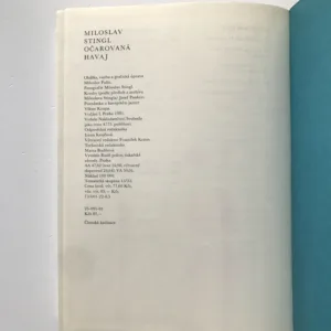 Očarovaná Havaj, Miloslav Stingl