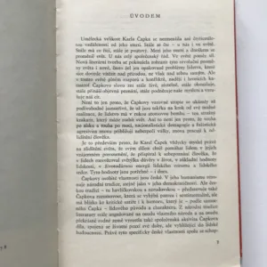 Karel Čapek, František Buriánek