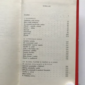 Karel Čapek, František Buriánek