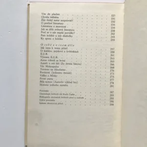 Karel Čapek, František Buriánek