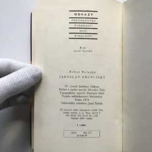 Jaroslav Vrchlický, Bohuš Balajka