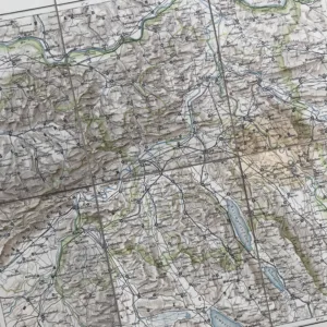 Karte des Kantons Aargau (1:200 000), R. Leuzinger