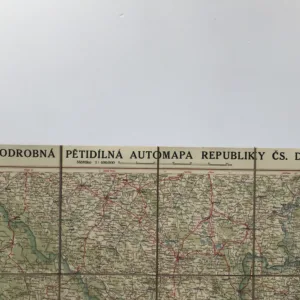 Podrobná pětidílná automapa republiky čs. (Díl II.), František Machát
