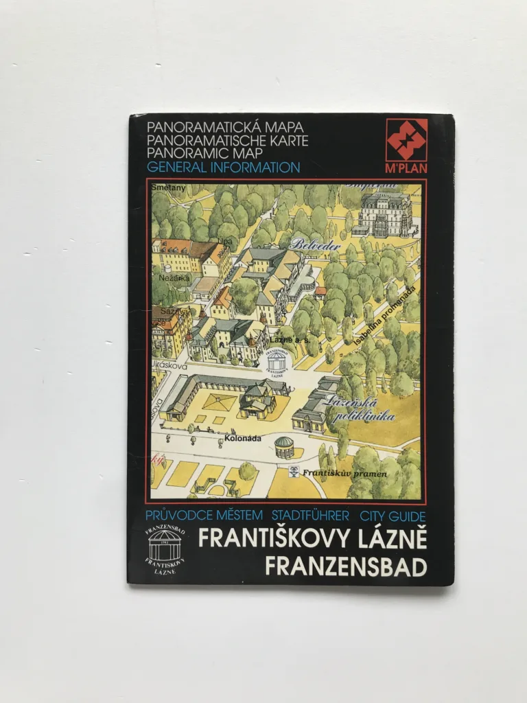 Františkovy lázně – panoramatická mapa, Radek Míka