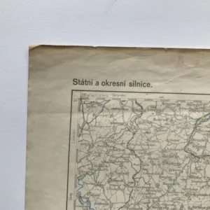 Cheb – Státní a okresní silnice (1:200 000)