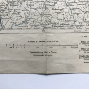 Cheb – Státní a okresní silnice (1:200 000)