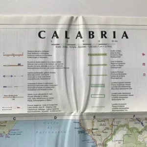 Calabria (Tourist Map)