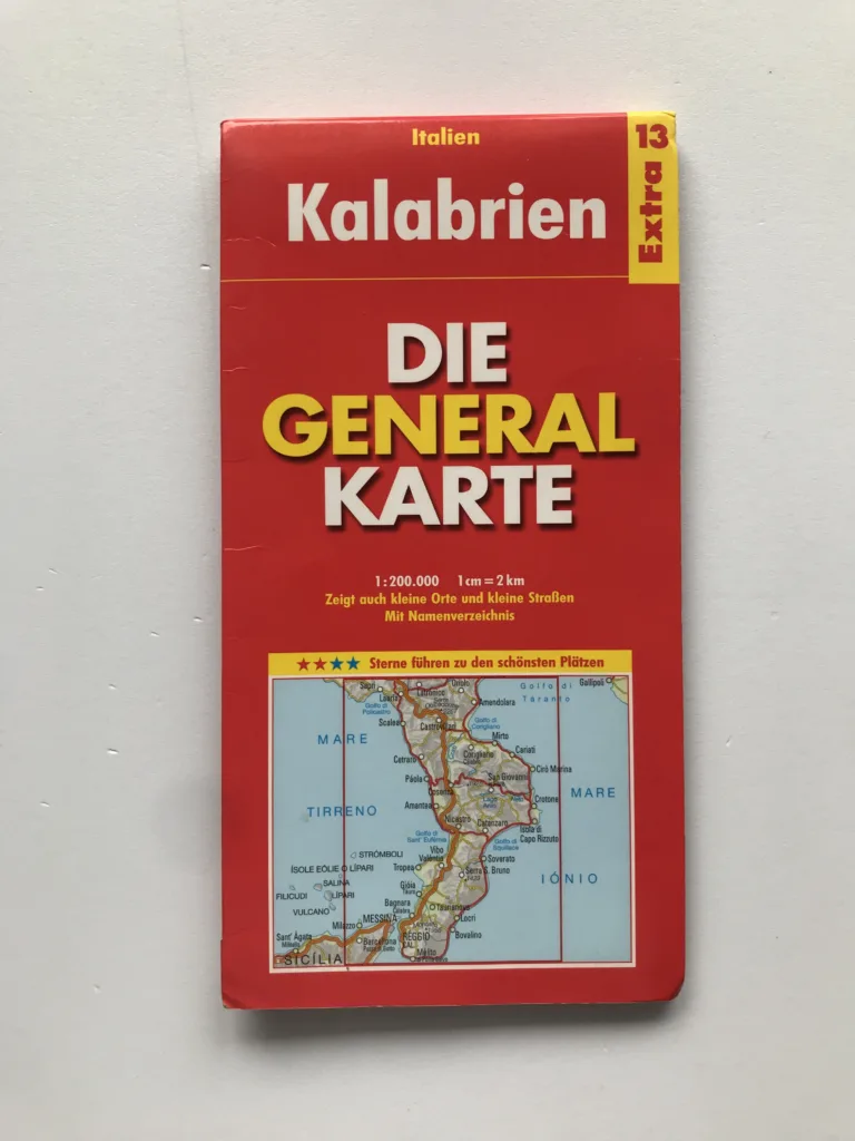 Kalabrien (Die General Karte)