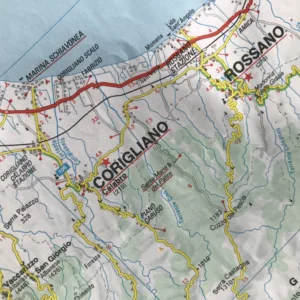 Kalabrien (Die General Karte)