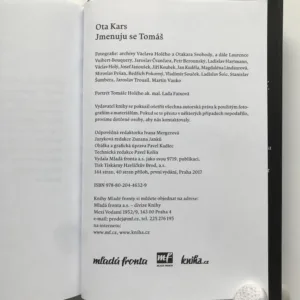 Jmenuju se Tomáš, Ota Kars