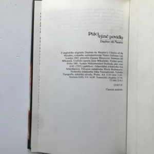 Ptáci a jiné povídky, Daphne du Maurier