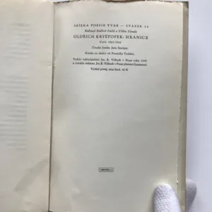 Hranice (Verše 1942-1944), Oldřich Kryštofek