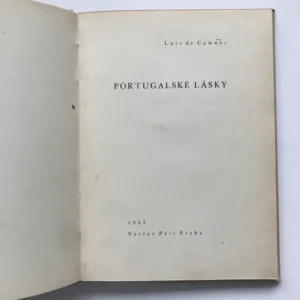 Portugalské lásky, Luis de Camoes