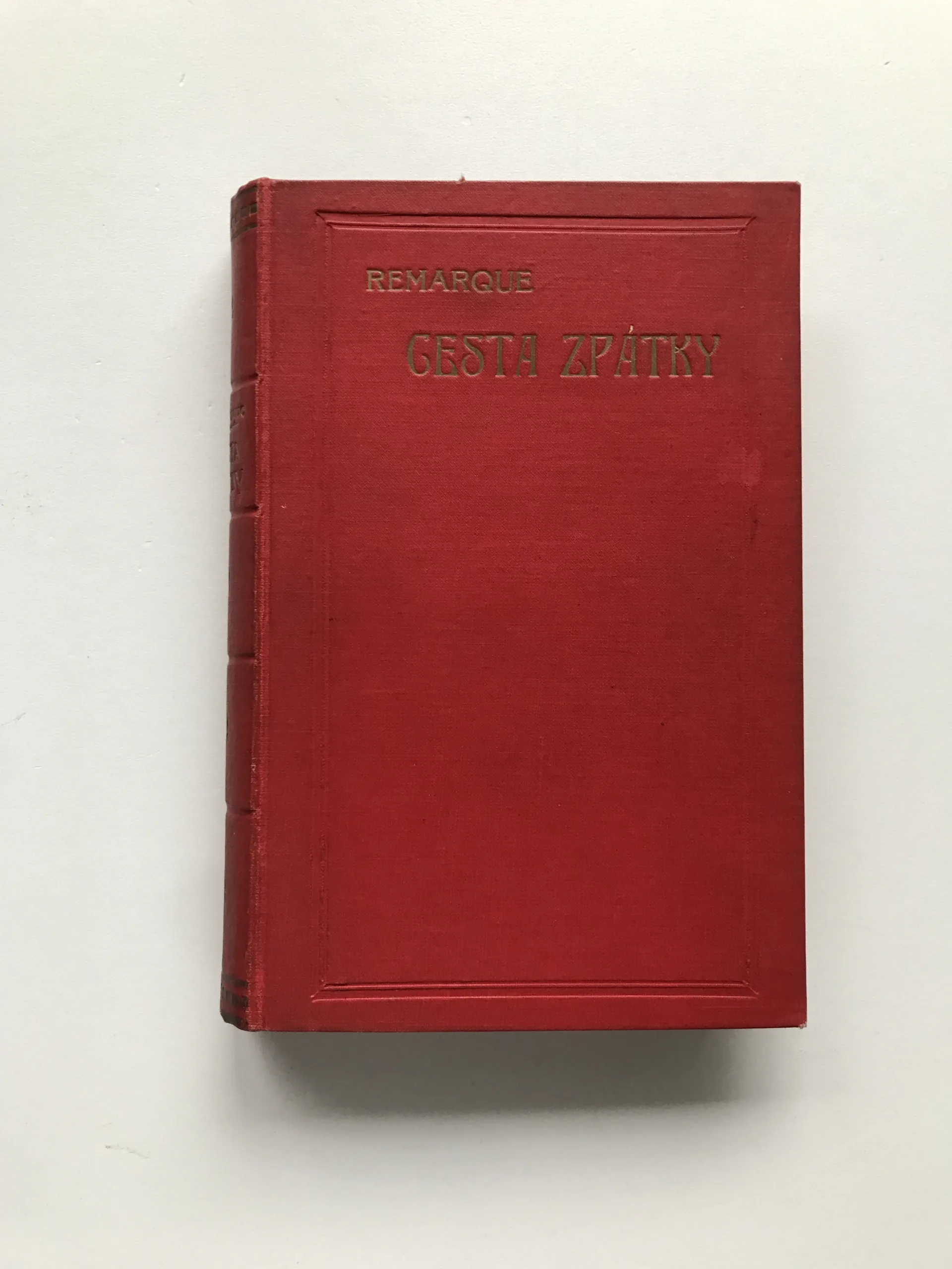 Cesta zpátky, Erich Maria Remarque